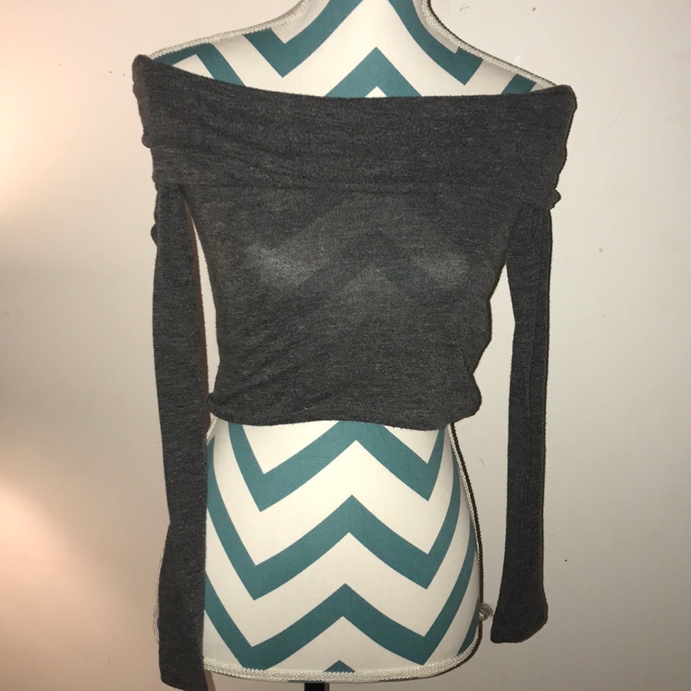 Cropped sweater